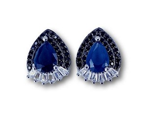 Cobalt Ear Tops Jewellery